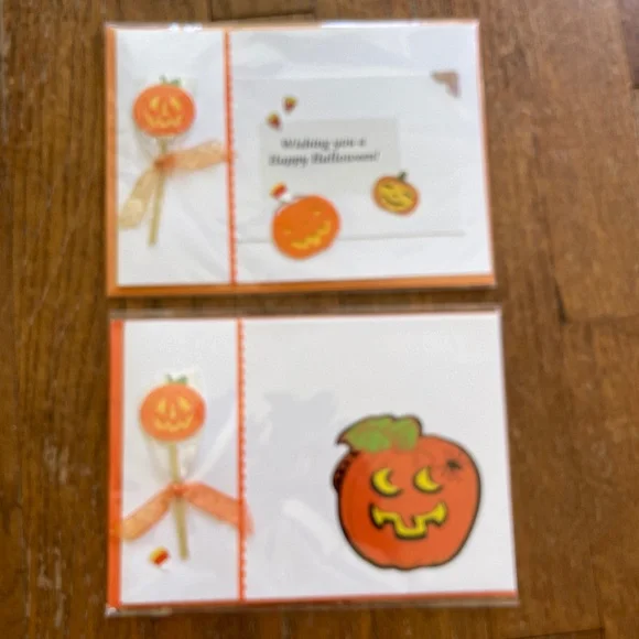 PRICE DROP!! Lot of 25 Halloween Cards and Rubber Stamps! - Picture 3 of 16